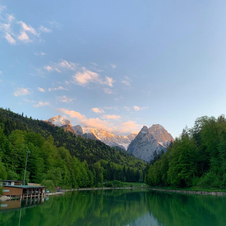 Seehaus Riessersee Гарміш-Партенкірхен Екстер'єр фото